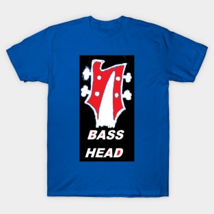 Bass Head by LowEndGraphics T-Shirt